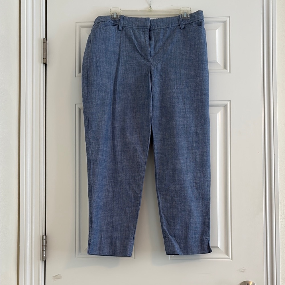 Talbots Perfect Cropped Women’s Blue Summer Pants